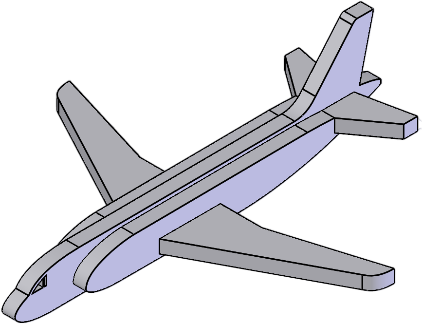 Beispiel Schichtmodell Airbus